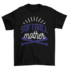 Load image into Gallery viewer, Softball Mother T-shirt Design
