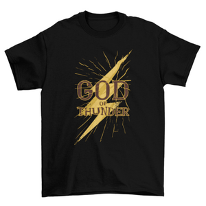 God of thunder t-shirt