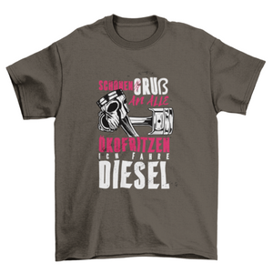 Driving german quote t-shirt