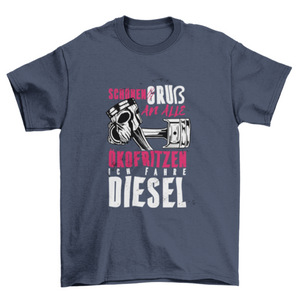 Driving german quote t-shirt