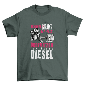 Driving german quote t-shirt