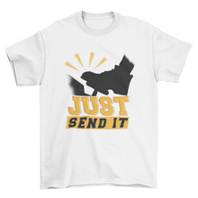 Load image into Gallery viewer, Gas Pedal Quote T-shirt Design
