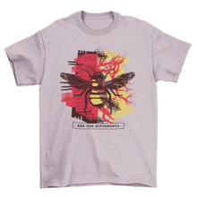 Load image into Gallery viewer, Bee the difference t-shirt
