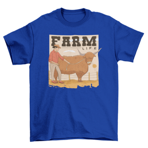 Farm Life Quote T-shirt