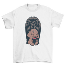 Load image into Gallery viewer, Dog Lion Shadow T-shirt
