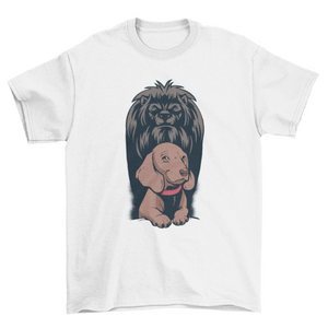 Dog Lion Shadow T-shirt