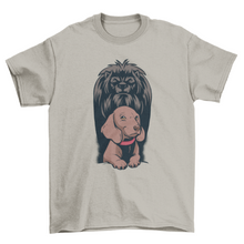 Load image into Gallery viewer, Dog Lion Shadow T-shirt
