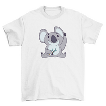 Load image into Gallery viewer, Cute happy koala t-shirt
