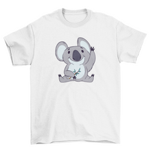 Load image into Gallery viewer, Cute happy koala t-shirt
