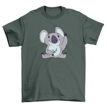 Load image into Gallery viewer, Cute happy koala t-shirt
