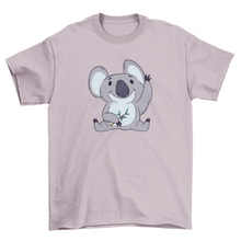 Load image into Gallery viewer, Cute happy koala t-shirt
