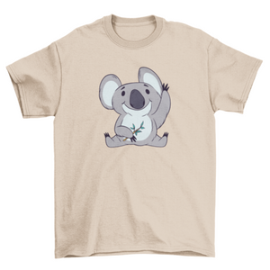 Cute happy koala t-shirt