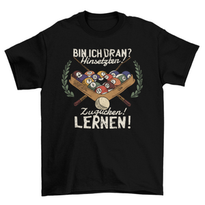 Funny German Billiard Quote T-shirt