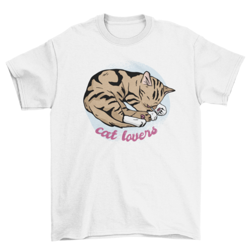 Cat Nap Quote T-shirt