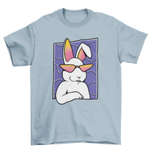 Load image into Gallery viewer, Cool rabbit t-shirt
