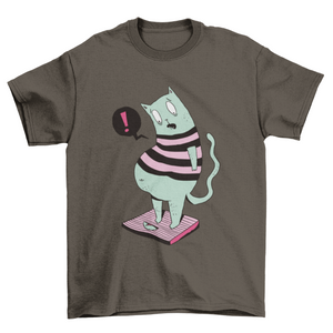 Fat cat t-shirt design