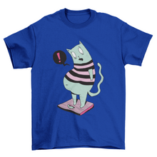 Load image into Gallery viewer, Fat cat t-shirt design
