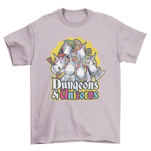 Dungeons & unicorns t-shirt