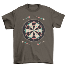 Load image into Gallery viewer, Dartboard game t-shirt
