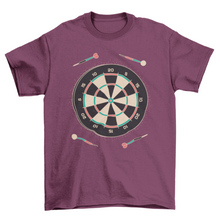 Load image into Gallery viewer, Dartboard game t-shirt
