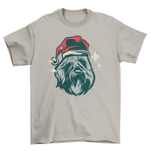 Load image into Gallery viewer, Bouvier des flandres christmas t-shirt
