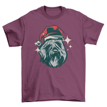 Load image into Gallery viewer, Bouvier des flandres christmas t-shirt
