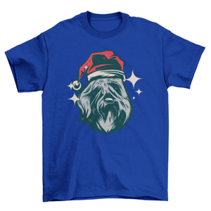 Bouvier des flandres christmas t-shirt