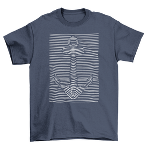 3D Trendy Anchor Modern t-shirt | Apparel