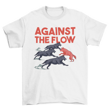 Load image into Gallery viewer, Against the flow t-shirt
