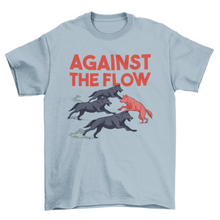 Load image into Gallery viewer, Against the flow t-shirt
