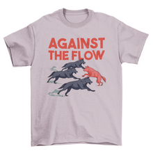 Load image into Gallery viewer, Against the flow t-shirt
