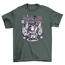 Load image into Gallery viewer, Dark unicorn comic t-shirt
