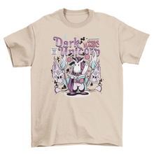 Load image into Gallery viewer, Dark unicorn comic t-shirt
