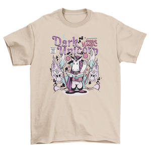 Dark unicorn comic t-shirt