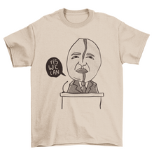 Load image into Gallery viewer, Coffee bean Obama t-shirt
