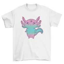 Load image into Gallery viewer, Cute axolotl t-shirt design
