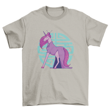 Load image into Gallery viewer, Cheongsam unicorn t-shirt design
