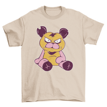 Load image into Gallery viewer, Angry teddy bear t-shirt
