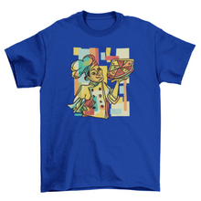 Load image into Gallery viewer, Cubist pizza t-shirt
