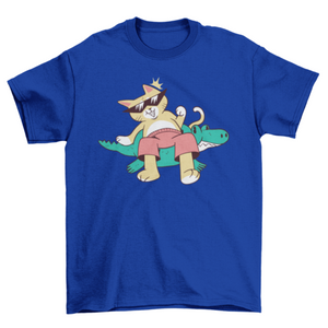 Cat pool t-shirt