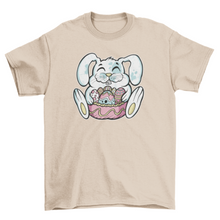 Load image into Gallery viewer, Easter bunny cartoon t-shirt
