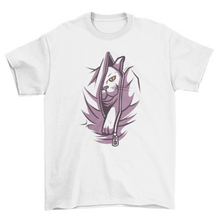 Load image into Gallery viewer, Zipper cat t-shirt
