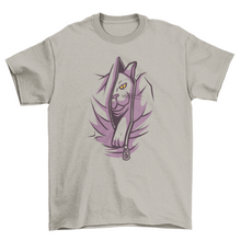 Load image into Gallery viewer, Zipper cat t-shirt
