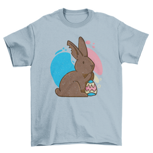 Chocolate bunny t-shirt design