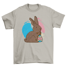 Load image into Gallery viewer, Chocolate bunny t-shirt design
