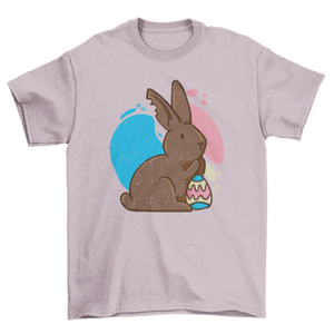 Chocolate bunny t-shirt design