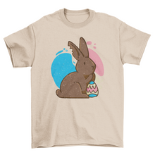 Load image into Gallery viewer, Chocolate bunny t-shirt design
