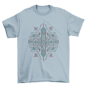 Berber geometric style t-shirt design