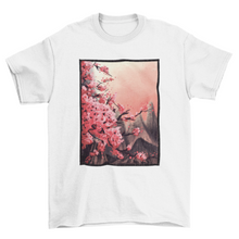 Load image into Gallery viewer, Cherry blossom painting t-shirt
