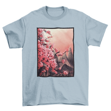 Load image into Gallery viewer, Cherry blossom painting t-shirt
